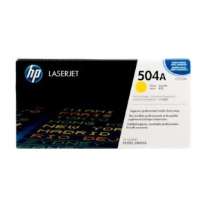 HP 504A Yellow CE252A LaserJet Toner Cartridge