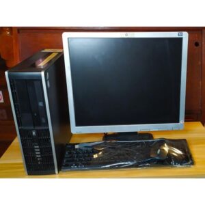 HP Refurbished Compaq 6005 SFF Desktop CPU AMD 3.0GHz, 2GB DDR3, 250GB HDD + 17" Monitor