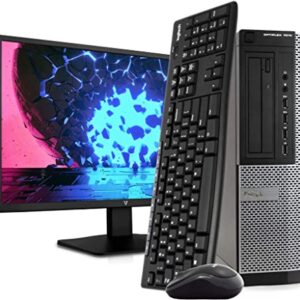 Dell Optiplex 7020 Desktop Core i5 4th Gen 3.3GHz Processor 4GB RAM 500GB HDD CPU Keyboard Mouse 19 inch Square Monitor EX UK 3 Months Warranty