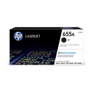 HP 655A Black Original LaserJet Toner Cartridge [CF450A]